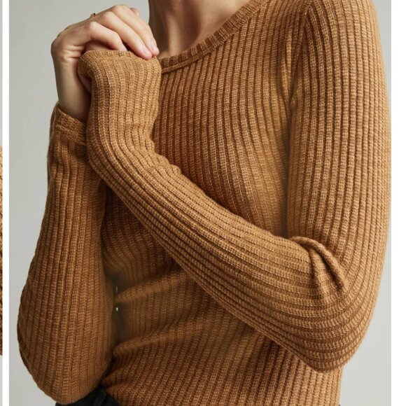 Everlane The Cozy Rib Long-Sleeve Tee NWOT - Picture 5 of 8